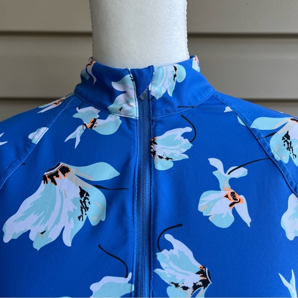 •Peter Millar• Cattley Floral UV Performance Quarter Zip Jacket - Size Small - Picture 3 of 7